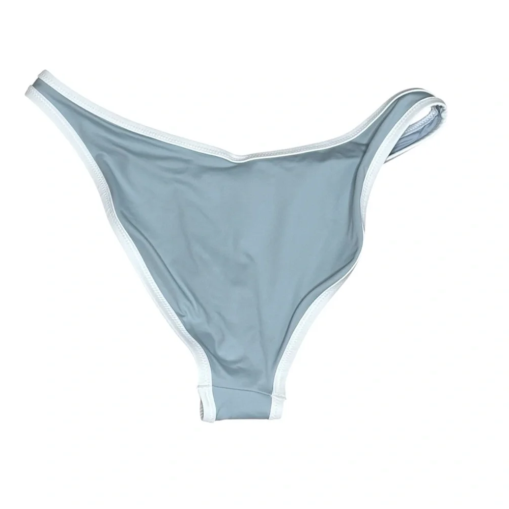 NWT SKIMS Sporty Zipper Tanga Swim Bottom Size Medium